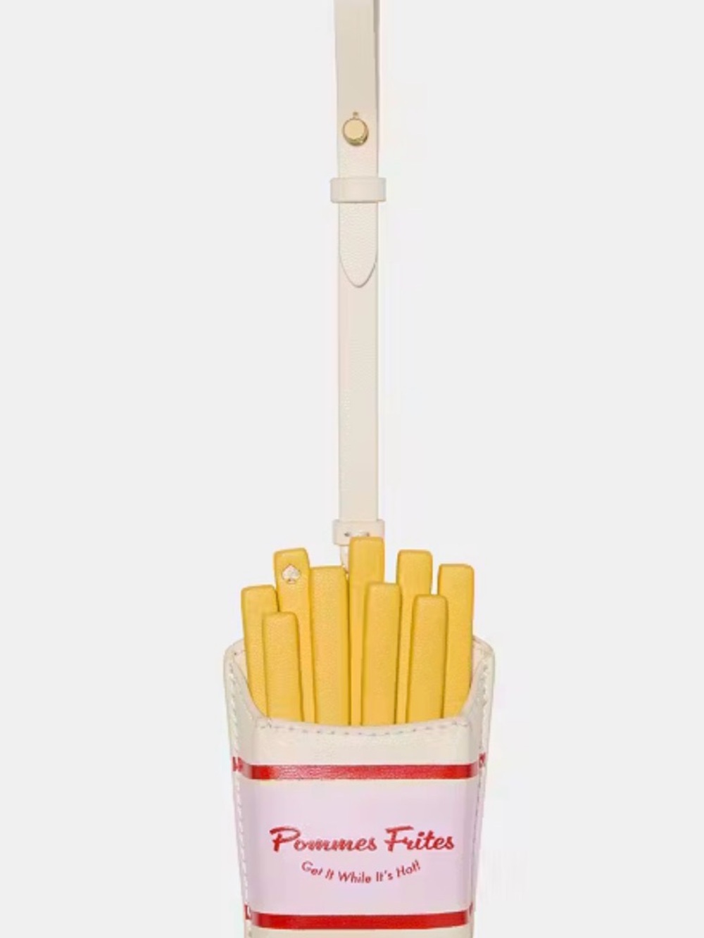 NWT Kate Spade Charmed French Fry Bag Charm - Picture 3 of 3